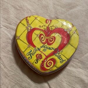 Heart-Shaped Decorative Art Piece by Brighton